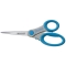 Schere Microban® Softgrip, rostfrei, asymmetrisch, grau/blau, 21 cm