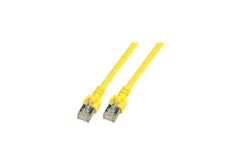 EFB RJ45 Patchkabel SF/UTP Cat.5e PVC CCA 15.00m gelb