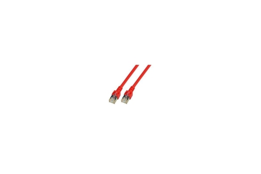 EFB RJ45 Patchkabel SF/UTP Cat.5e PVC CCA 10.00m rot