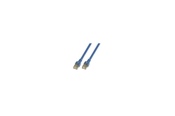 EFB RJ45 Patchkabel SF/UTP Cat.5e PVC CCA 1.00m blau