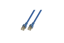 EFB RJ45 Patchkabel SF/UTP Cat.5e PVC CCA 20.00m blau