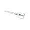 Schere STEEL, rostfreie Stahlklinge u Stahlgriff, spitz, asymmetrisch, 18 cm
