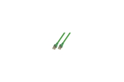 EFB RJ45 Patchkabel SF/UTP Cat.5e PVC CCA 0.50m grün