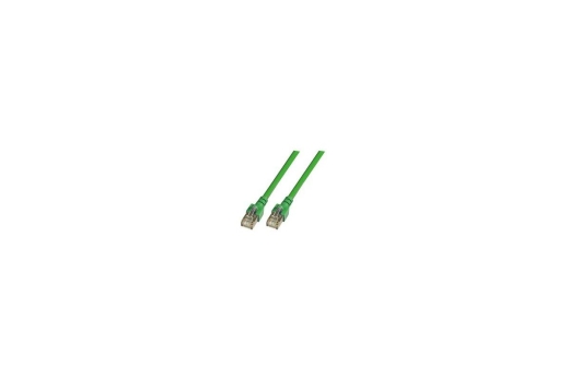 EFB RJ45 Patchkabel SF/UTP Cat.5e PVC CCA 10.00m grün