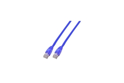 EFB RJ45 Patchkabel U/UTP Cat.6 LSZH CCA 3.00m blau
