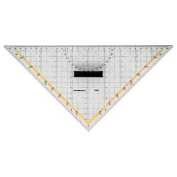 Geometrie-Dreieck - 320 mm, Schneidekante, Griff
