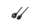 EFB Netzkabel Schutzkontakt 180°-C13 180°,sw,2,0m,3x0.75mm