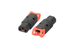 EFB Abzugsichere Kaltgerätebuchse IEC-Lock+ C13,...