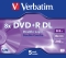 DVD+R Verbatim 8,5GB 5pcs Pack double 8x JewelCase silver retail