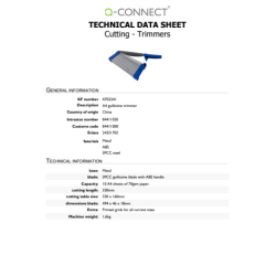 Hebelschneidemaschine A4 320 mm - bis zu 10 Blatt