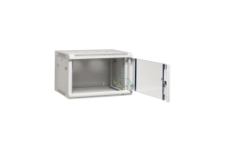 EFB 19 Wandgehäuse Flat Pack 6HE, Tiefe 450 mm, grau