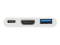 Equip Dock 3-1 USB-C->HDMI,USB-A,60W USB-C 0.15m