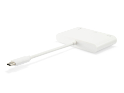 Equip Dock 3-1 USB-C->VGA,USB-A,60W USB-C 0.15m