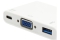 Equip Dock 3-1 USB-C->VGA,USB-A,60W USB-C 0.15m