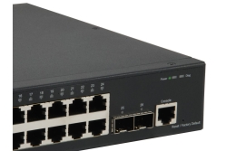 LevelOne Switch 24xGE/2x10GSFP+ KILBY 19 Managed L2