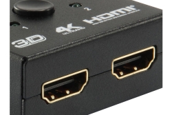 Equip Switch HDMI2.0 1-In/2-Out bidirekt. 4K/60Hz 18Gbps