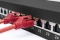 DIGITUS Patchpanel 1HE 24-Port Cat6a geschirmt schwarz