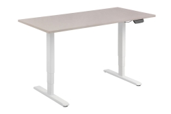 Equip Schreibtischgestell Dual Motor elek. 125Kg ws lite Retail