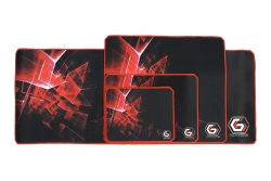 gembird Gaming-Mauspad schwarz 200x250mm rutschfeste Unterse