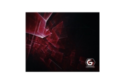 gembird Gaming-Mauspad schwarz 200x250mm rutschfeste Unterse