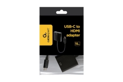 gembird Adapter USB-C -> HDMI St/Bu 4K 30MHz schwarz
