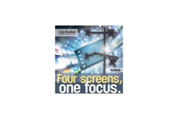 MANHATTAN Monitorarm für 4 Displays 13-32 bis 8kg pro Disp