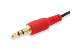 Equip Audiokabel Splitter 3.5mm->2x3.5mm Bu/St grün/rot Polybeutel