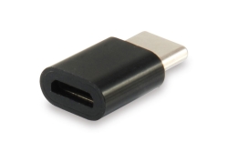 Equip Adapter USB-C->Micro USB St/Bu Alu.