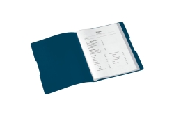 Herlitz Sichtbuch Zeugnisse opak blau 20 Hüllen