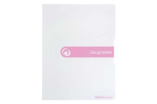 Herlitz Sichtbuch Zeugnisse weiß 20 Hüllen