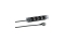 EFB 10 1HE Steckdosenleiste 4xCEE 7/3 ohne Schalter,Alu,sw