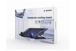 gembird Notebook-Kühler bis 17 2xLüfter...