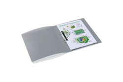 HERMA Ringbuch A4 uni grau