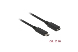 DELOCK Verlängerungskab. USB/C St > Bu SuperSpeed...