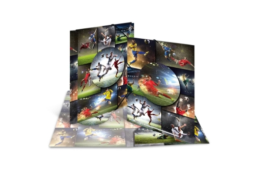 HERMA Sammelmappe A4 Fussball Polypropylen