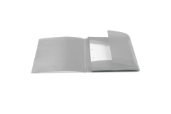 HERMA Sammelmappe A4 grau Polypropylen