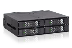 Backplane IcyDock 4x6,3cm SATAI-III in 1x5,25 HDD/SSD sw