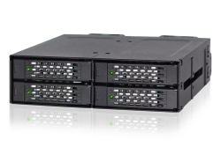 Backplane IcyDock 4x6,3cm SATAI-III in 1x5,25 HDD/SSD sw