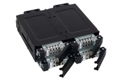 Backplane IcyDock 4x6,3cm SATAI-III in 1x5,25 HDD/SSD sw