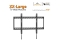 Equip Wandhalterung 60-100/1TFT Fest/Curv. 100Kg sw retail
