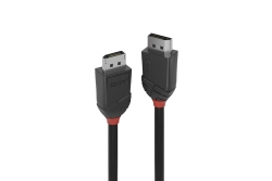 LINDY DisplayPort Kabel Black Line 0.5m