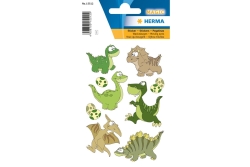 HERMA Sticker MAGIC Dinokinder Wackelaugen
