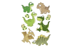 HERMA Sticker MAGIC Dinokinder Wackelaugen