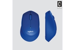Logitech Wireless Mouse M330 silent plus blue retail