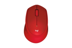 Logitech Wireless Mouse M330 silent plus red retail