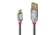 LINDY USB 2.0 Kabel Typ A/Micro-B Cromo Line M/M 3m