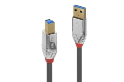 LINDY USB 3.0 Kabel Typ A/B Cromo Line M/M 0.5m