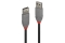 LINDY USB 2.0 Kabel Typ A/A Anthra Line M/M 3m