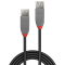 LINDY USB 2.0 Verlängerung Typ A/A Anthra Line M/F 0.5m sch.
