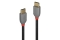 LINDY USB 2.0 Kabel Typ C/C Anthra Line M/M 1m